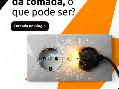 Tomada saindo faísca, o que fazer?
